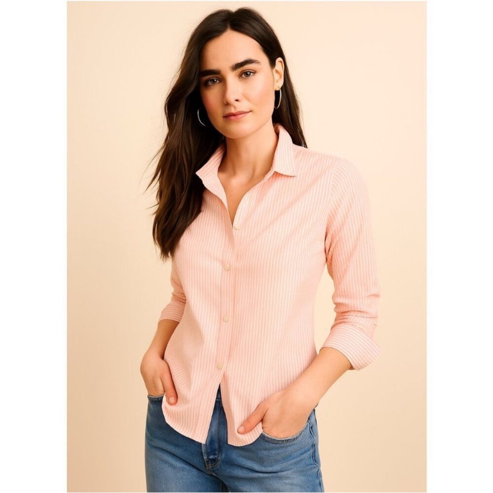 UNTUCKit Top 0 Preppy White